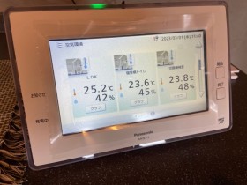 温築工房小越G3モデル室温