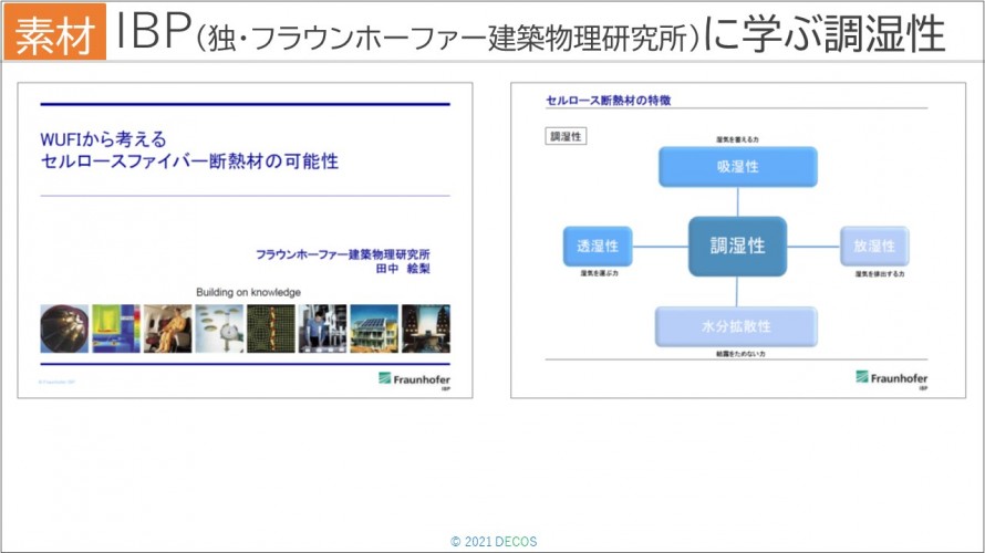 32IBPに学ぶ調湿性