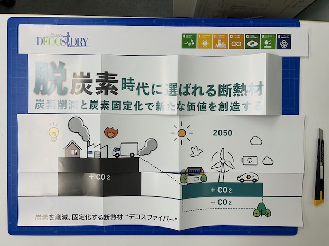 脱炭素ポスター解体