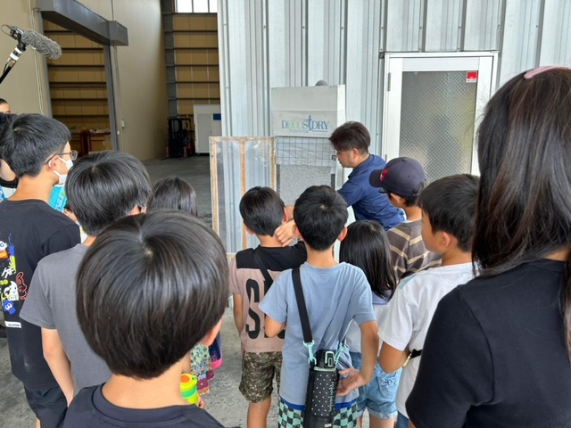 夏休み子ども工場見学