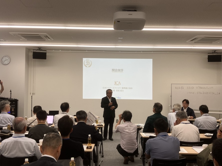 JCA安成会長あいさつ JCA安成会長あいさつ