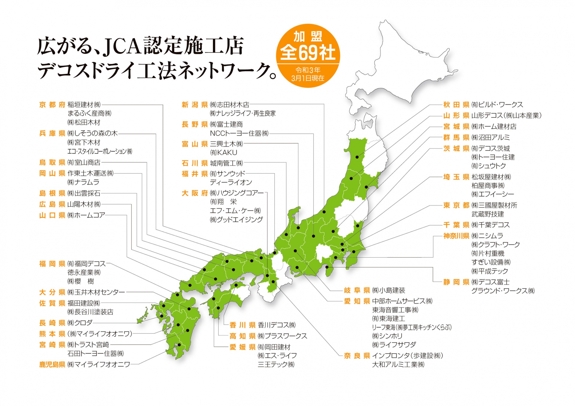 デコスドライ工法施工代理店募集中 株式会社デコス セルロースファイバー断熱のデコスドライ工法